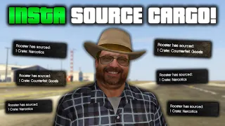 GTA Online: Rooster INSTA SOURCE Hangar Crates Trick! (Gather Cargo With EASE)