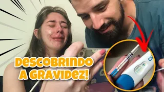 ESTOU GRÁVIDA! ❤️😱 descobrindo a gravidez junto com o marido!