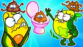 Awkward Moments in the Toilet 🤣🚽 Funny Relatable Situations by Avocado Couple Vlogs 🥑💖