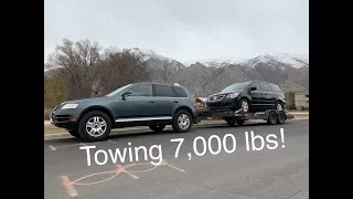 VW V8 Touareg Towing 7,000 lbs