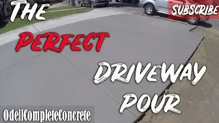 How to Pour a Perfect Concrete Driveway