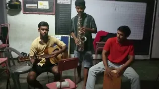 තනි වෙන්නට මගේ ලොවේ | thani wennata mage lowe saxophone  cover ❤🎶