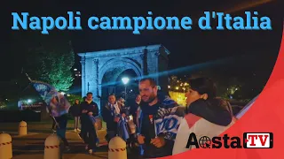 Napoli campione d'Italia, scoppia la festa