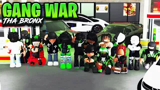 WE HAD A WAR AGAINST THE BIGGEST GANG IN THA BRONX 2 ROBLOX