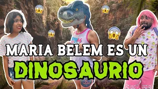 Maria belem se convierte en dinosaurio | Nos persigue por todas partes 😱