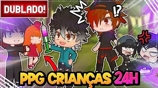 [ DUBLADO ] 😱 RRB CUIDANDO DAS PPG'S CRIANÇAS | Mini Filme GACHA CLUB