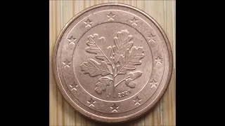 1 cent 2021 Germany (J)