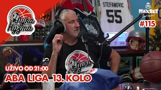 ABA Liga 13. kolo - Košarkaški podcast No.115 sa Lukom i Kuzmom