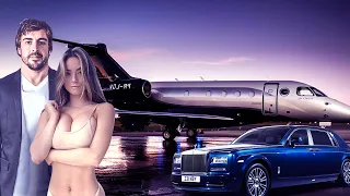 Fernando Alonso MILLIONAIRE Lifestyle: New Babe, New Jet, Life's GOOD!