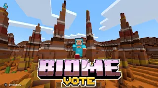 A NEW Biome Vote During Minecon and My Predictions!