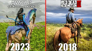 Avatar: Frontiers of Pandora VS Red Dead Redemption 2 in Depth Comparison