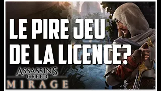 LE PIRE JEU DE LA LICENCE ? (ASSASSIN'S CREED MIRAGE)