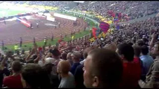 спартак - ЦСКА 2011 2-2 На фанатской трибуне № 1