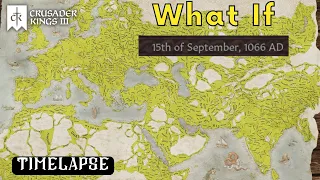 100 Development in 1066 Crusader Kings 3 Time-lapse