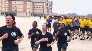 Airman’s  Run Day 1 ceremony at Lackland San Antonio 5/8/24