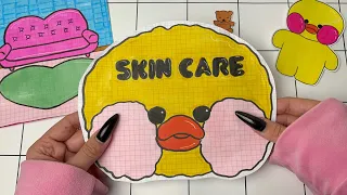 [🌸paper diy🌸] Lalafanfan Skin care 🧼 Roblox Blind bag tutorial | 종이놀이 asmr 스킨케어