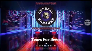 Tears For Beers - Drunken Sailor (karaoke instrumental lyrics) - RAFM Oddball Karaoke