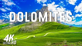 Dolomites 4K • Relaxation Film • Peaceful Relaxing Music • Nature 4k Video UltraHD