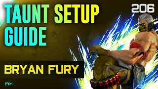 Taunt Setups Guide // Tekken 7 Guide - Bryan 206