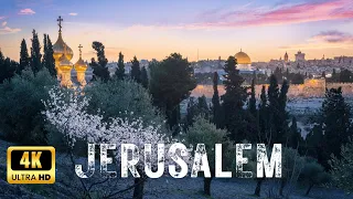 JERUSALEM 4K | Great Old Holy City of three Abrahamic religions |