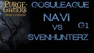 Na'Vi vs Svenhunterz g1 GosuLeague FINALS