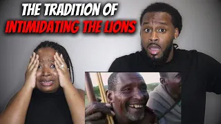 🇰🇪 THE DOROBO TRIBE'S JAW-DROPPING TRADITION:Intimidating The Lions | The Demouchets REACT