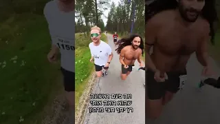 חצי מרתון יחף בפינלנד