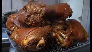 족발 삶는 비법 다 공개! 한약재 없이 잡내 잡는 깔끔한 맛! 인천 542족발 귤현점 본점! Korean Braised Pig's Trotters (Jokbal)