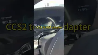 CCS2 to GBT car adapter