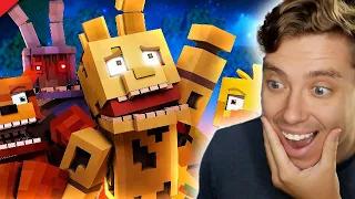 Reacting To DONT FORGET (Minecraft Music Video)