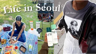 Life in Seoul CAN'T Get Better Than This 🇰🇷 | Cafe Dates, Picnics, Lots of Food, and Life Updates