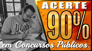 📈 Como ACERTAR 90% em Concursos Públicos & A VERDADE pouco dita sobre o ALTO DESEMPENHO