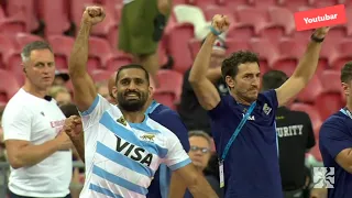 Los PUMAS 7s derrotan por paliza a NUEVA ZELANDA en SINGAPUR!