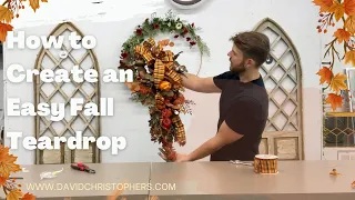 How To Create an Easy Fall Teardrop with David at David Christopher's (2022)