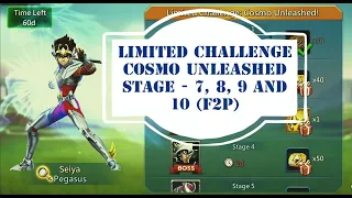Lords Mobile - Limited Challenge Cosmo Unleashed - Pegasus Stage 7,8,9 and 10 ( F2P Hero's )!!!