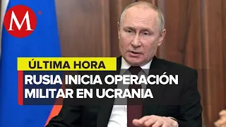 Putin ordena la operación militar en el este de Ucrania