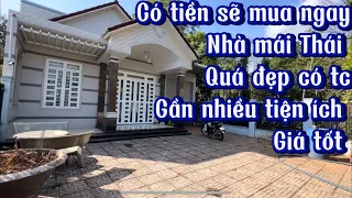 Vì hoàn cảnh phải bán căn nhà mái Thái có tc của gia đình mới xây dựng đang sinh sống(ĐÃ BÁN)