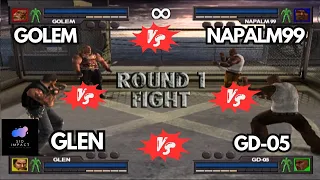 GOLEM vs NAPALM99 vs GLEN vs GD-05  | Urban Reign | Gaming | Fight Game | action game | SidImpact