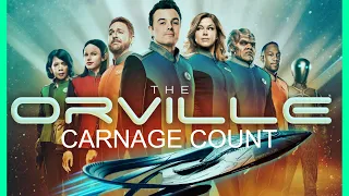 The Orville Season One (2017) Carnage Count