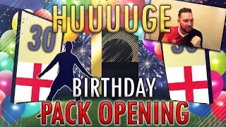 TOTW & WALKOUT IN MY FIFA18 HUUUGE BIRTHDAY PACK OPENING | Ingood Nick