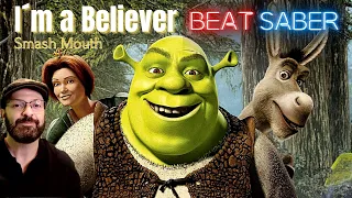 Beat Saber Gameplay - I´M A BELIEVER - Smash Mouth - Shrek Theme - Mixed Reality - Oculus Rift S