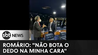 Romário e senador do PT brigam e são separados por colegas