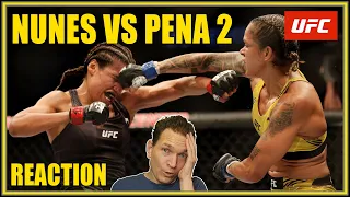 WATCH Amanda Nunes DOMINATE Juliana Pena UFC 277  PASSIONATE live reaction!