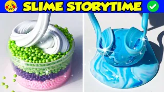 🎧Satisfying Slime Storytime #724 ❤️💛💚 Best Tiktok Compilation