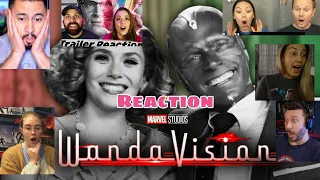 WandaVision trailer mix Reaction Mashup #WandaVisiontrailermixreaction