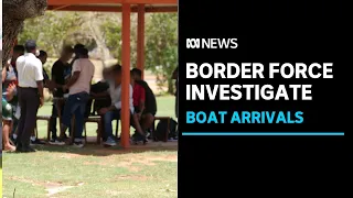 Surreal scenes north of Broome as more than 20 men arrive by boat | ABC News