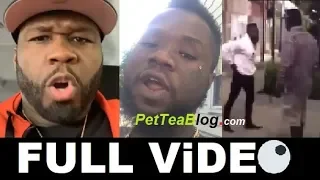 50 Cent Almost Beat Up Fan Who Ran Up On Him & Date Saying He Got Talent (Full ViDEO)👀