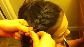 Side French Braid Hair Tutorial **For Beginners**