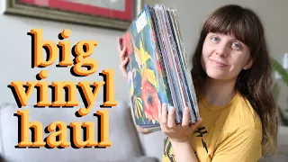 my biggest record haul yet ✨🎵🍁 vinyl collection update