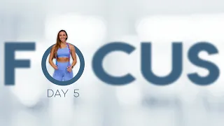 30 Minute HIIT Cardio NO EQUIPMENT NEEDED | FOCUS - Day 5